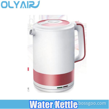 SW1518 360 degree rotation base with cord storage 1.5L stainless steel cordless electric water kettle